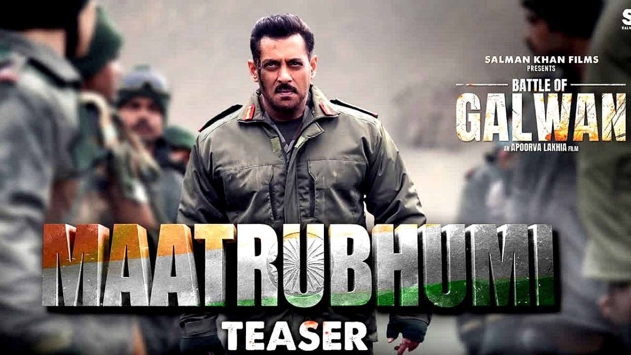 डबल ट्रीट: बॉर्डर 2 के बाद सलमान खान की बैटल ऑफ गलवान का मातृभूमि गाना टीजर आउट