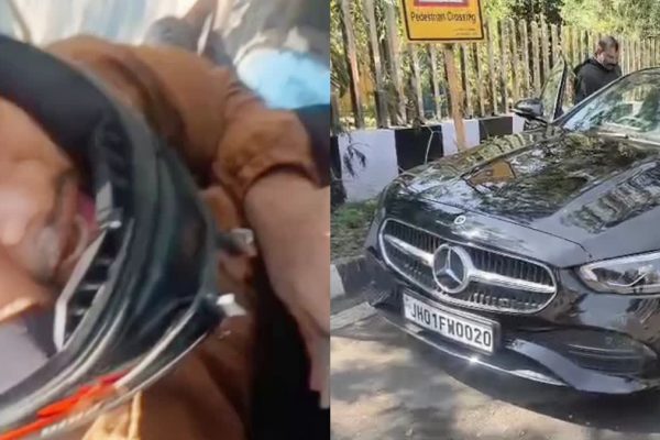 रांची में सनसनीखेज हिट एंड रन: मामूली विवाद के बाद युवक को कई किलोमीटर तक कार के बोनट पर घसीटा, आरोपी वकील की पहचान