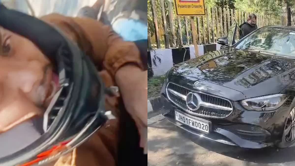 रांची में सनसनीखेज हिट एंड रन: मामूली विवाद के बाद युवक को कई किलोमीटर तक कार के बोनट पर घसीटा, आरोपी वकील की पहचान