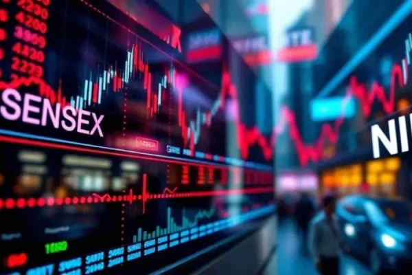 साप्ताहिक एक्सपायरी से पहले बाजार में दबाव: सेंसेक्स 232 अंक टूटा, मेटल शेयरों में भारी गिरावट