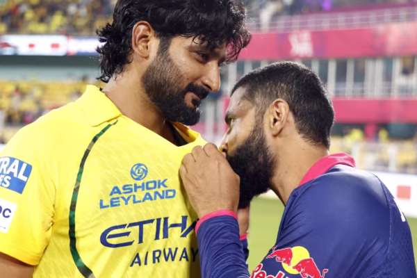 चेन्नई में CSK बनाम राजस्थान मैच के दौरान भावुक नजर आए रविंद्र जडेजा