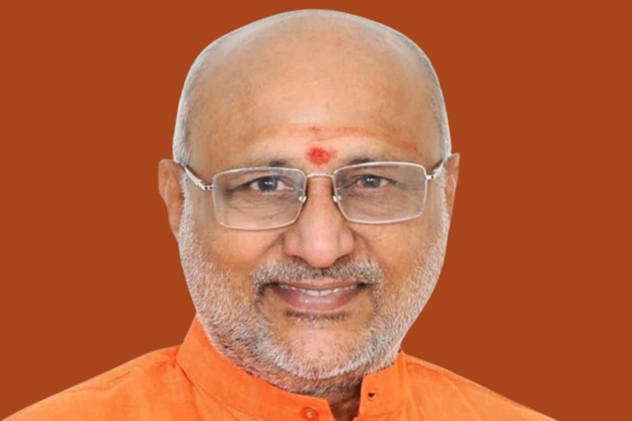 रांची दौरे पर उप राष्ट्रपति सीपी राधाकृष्णन के आगमन की तैयारी का दृश्य