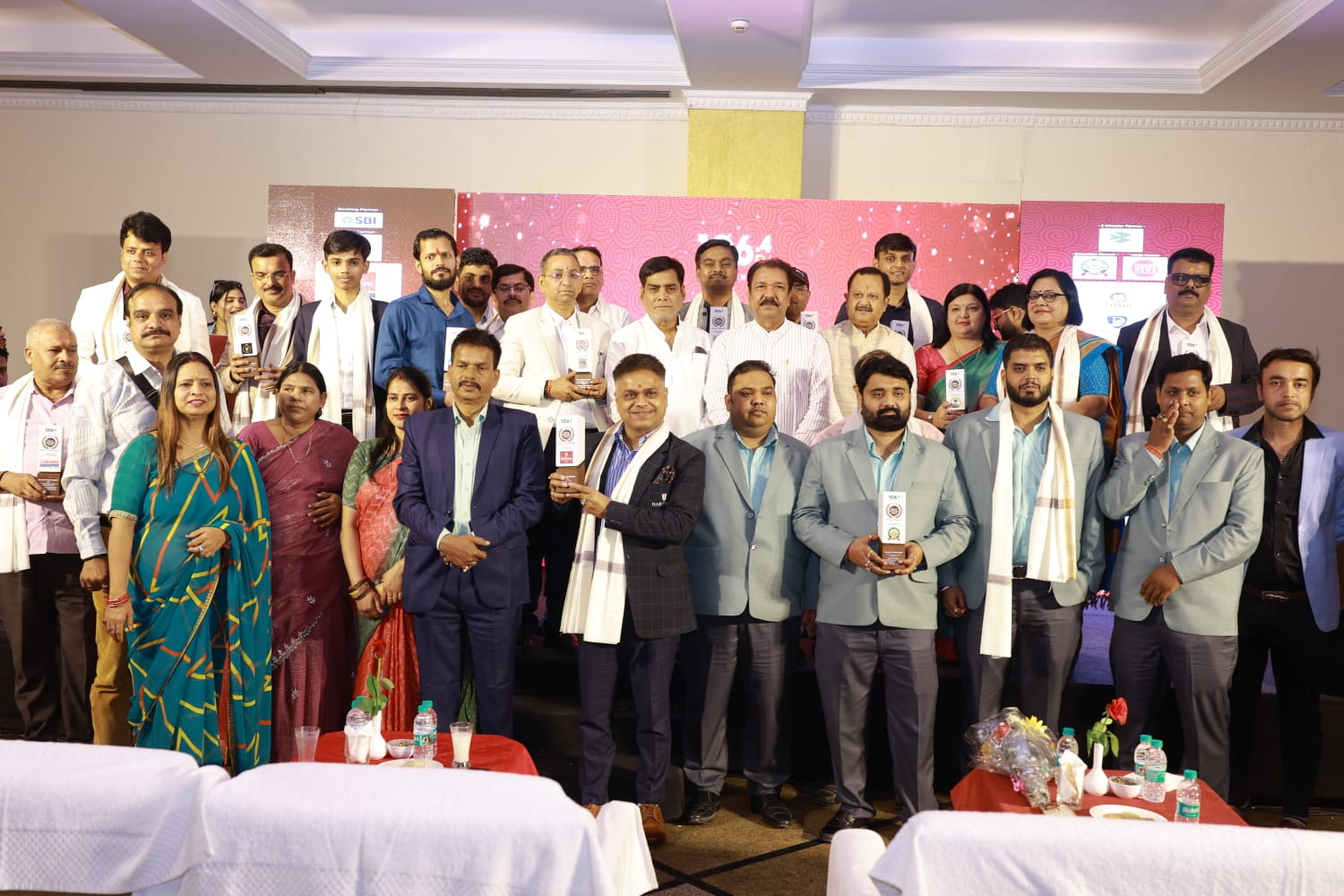 पटना होटल मौर्य में आयोजित बिहार रत्न अवॉर्ड्स सीजन 2 समारोह का दृश्य