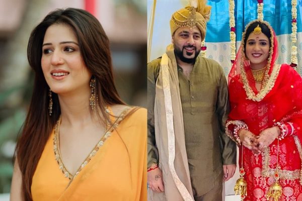 बादशाह और ईशा रिखी की शादी की वायरल तस्वीर में वरमाला पहनाते हुए