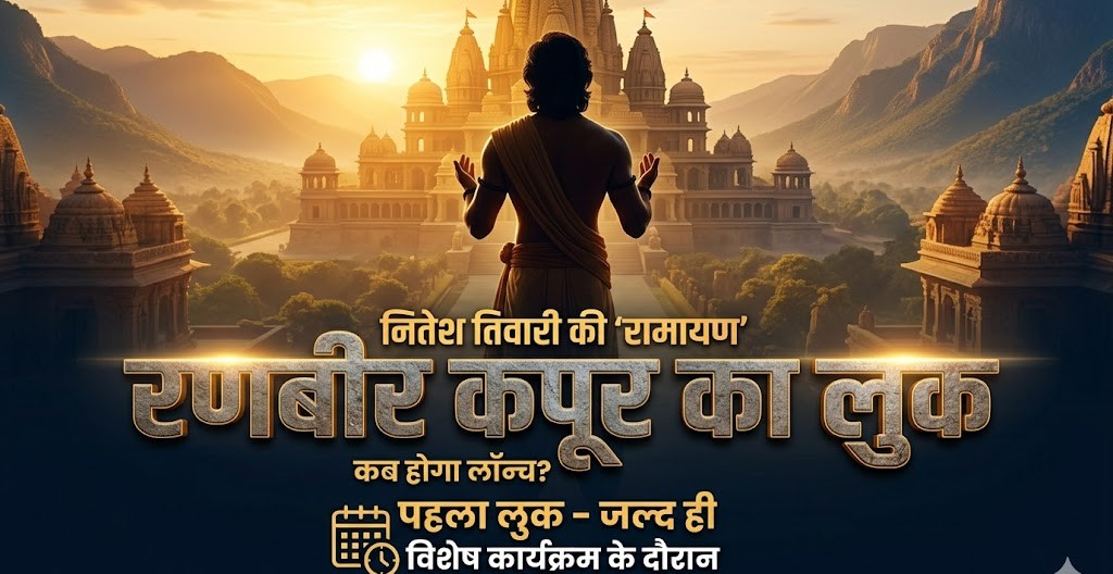 रणबीर कपूर श्रीराम के रूप में नितेश तिवारी की फिल्म रामायण में लुक के लिए तैयार