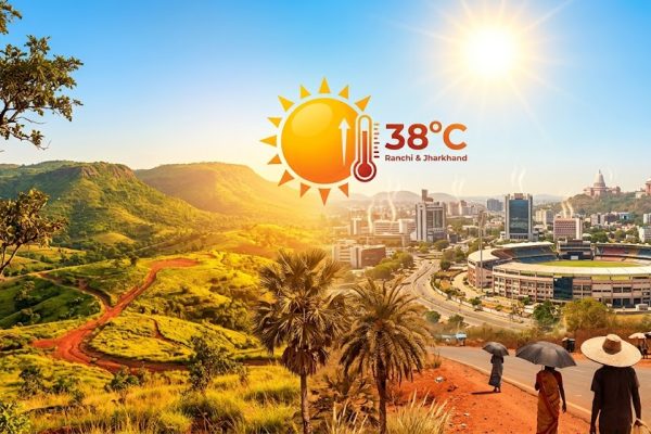रांची और झारखंड का 1 अप्रैल 2026 मौसम पूर्वानुमान: गरम और शुष्क दिन के लिए दृश्य