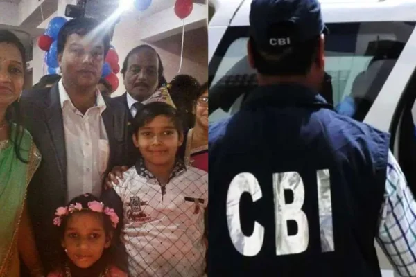 हजारीबाग ट्रिपल मर्डर केस में न्याय की गुहार लगाते हुए पीड़ित परिवार की फाइल फोटो।