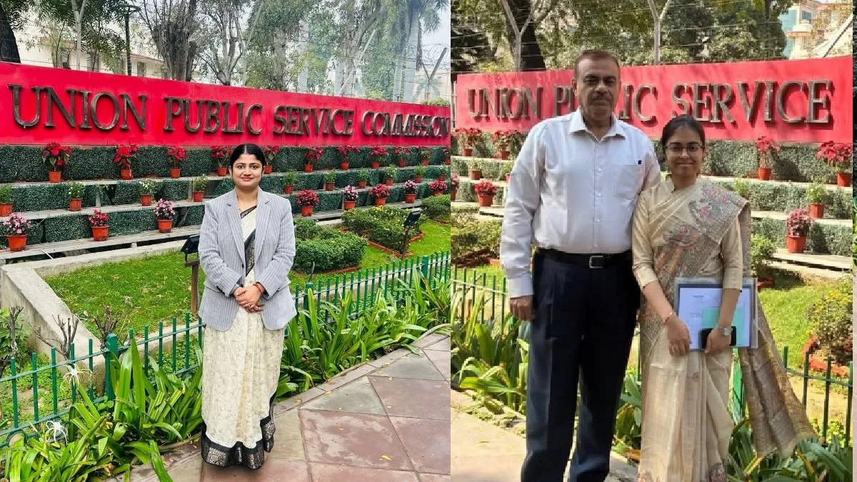 डीपीएस बोकारो की छात्रा अपूर्वा वर्मा यूपीएससी 42वीं रैंक के बाद छात्रों से संवाद करती हुई