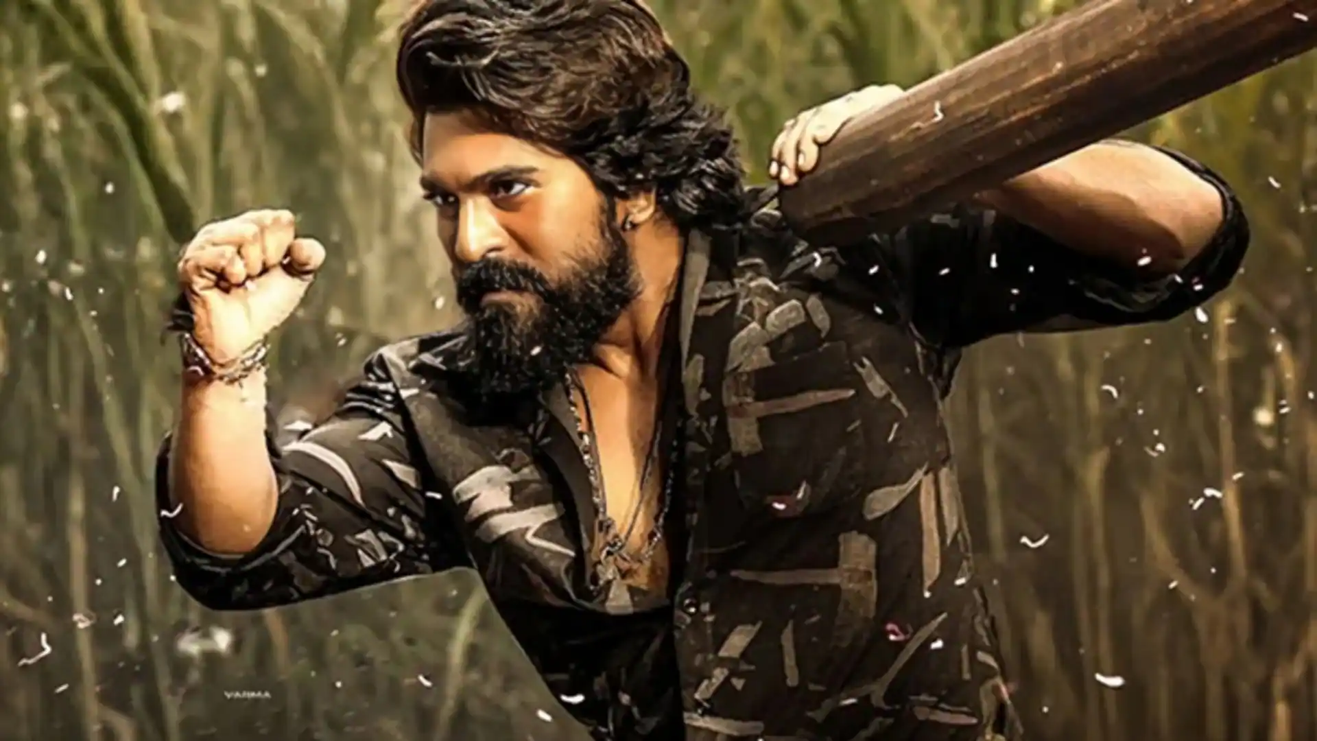 राम चरण की फिल्म पेड्डी का पोस्टर, जिसकी रिलीज जून तक टली