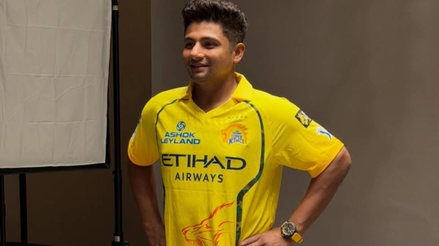 सरफराज खान आईपीएल 2026 में CSK के लिए बल्लेबाजी करते हुए शानदार प्रदर्शन करते हुए