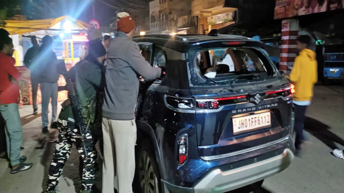 रांची के चुटिया शनि मंदिर के पास तेज रफ्तार कार ने कई लोगों को कुचला।