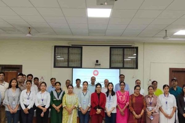 रांची के BIT मेसरा में आयोजित अनुसंधान और डेटा एनालिसिस पर आधारित पांच दिवसीय STTP 2026 कार्यशाला का उद्घाटन सत्र।