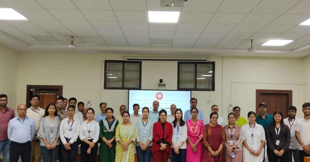 रांची के BIT मेसरा में आयोजित अनुसंधान और डेटा एनालिसिस पर आधारित पांच दिवसीय STTP 2026 कार्यशाला का उद्घाटन सत्र।
