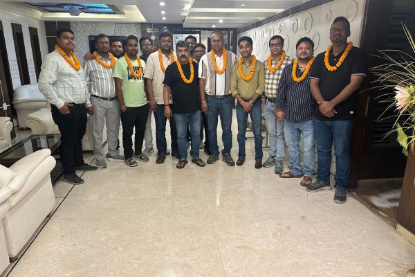 रांची में आयोजित डाक निरीक्षक एवं सहायक अधीक्षक संघ के सम्मेलन का दृश्य