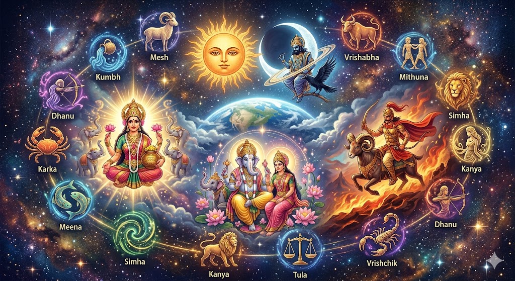 दैनिक राशिफल के तहत मंगलवार 9 जून को मीन राशि में चन्द्र-शनि की युति से बना विष योग