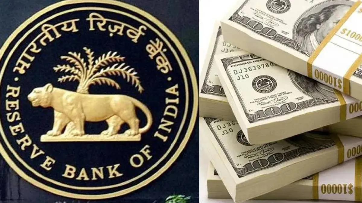 मुंबई में भारतीय रिजर्व बैंक के गवर्नर संजय मल्होत्रा विदेशी मुद्रा भंडार और मौद्रिक नीति पर बोलते हुए