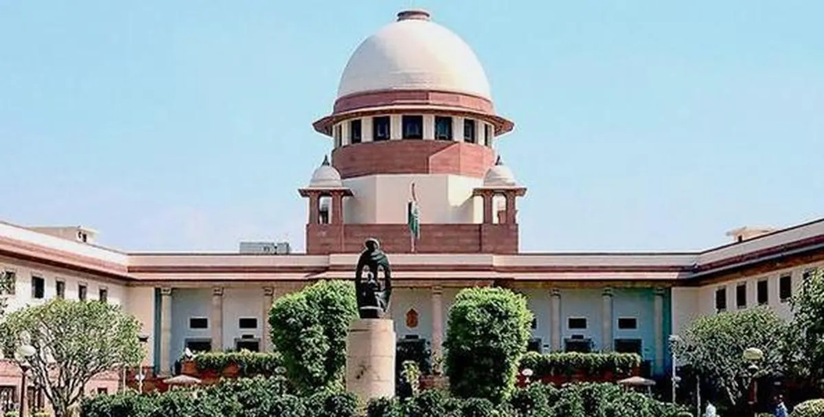 नई दिल्ली स्थित भारत के सर्वोच्च न्यायालय (सुप्रीम कोर्ट) के मुख्य भवन की एक फाइल तस्वीर।