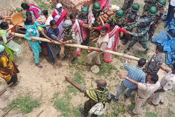 रांची के नगड़ी में RIMS-2 निर्माण शुरू, ग्रामीणों के विरोध से मचा हंगामा