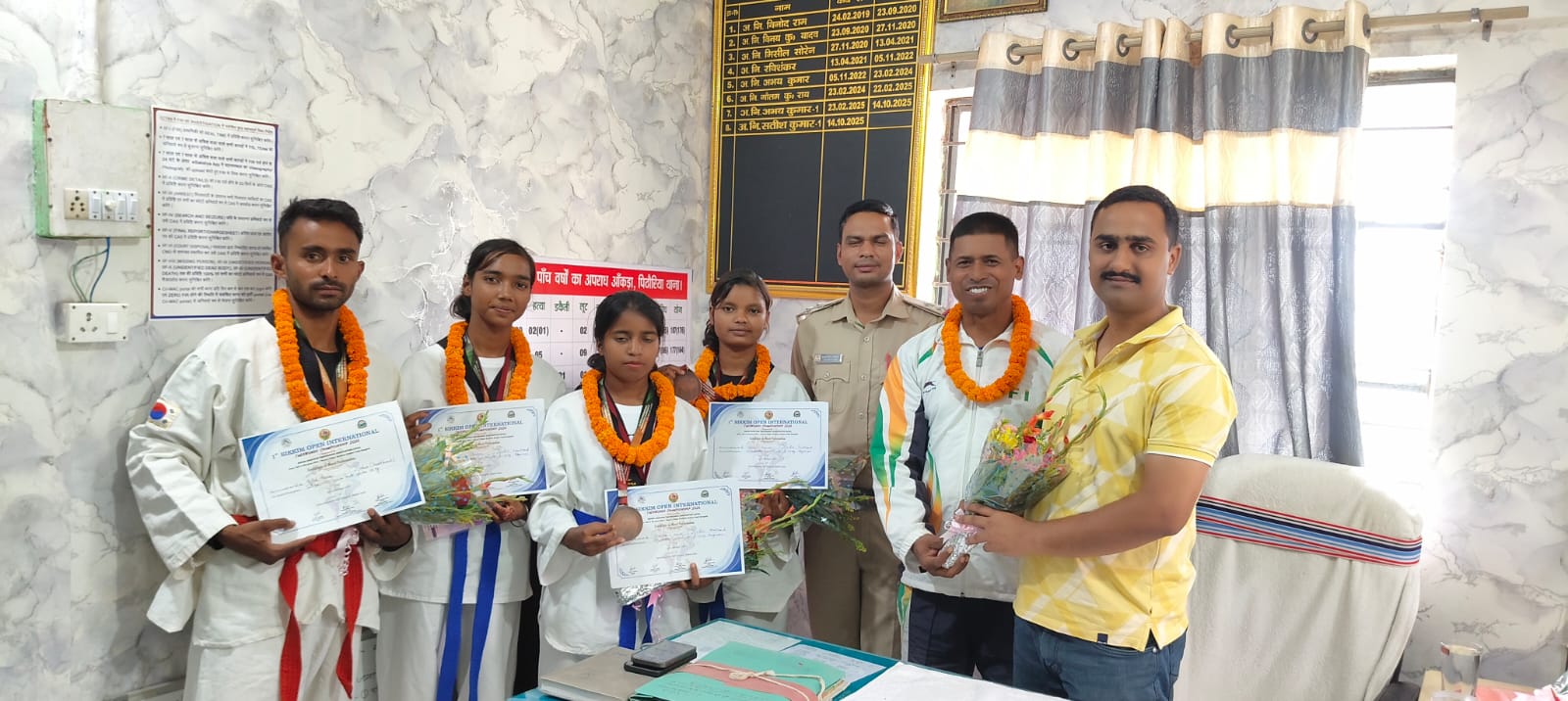 रांची के पिठोरिया खिलाड़ियों ने इंटरनेशनल ताइक्वांडो में जीते 4 पदक