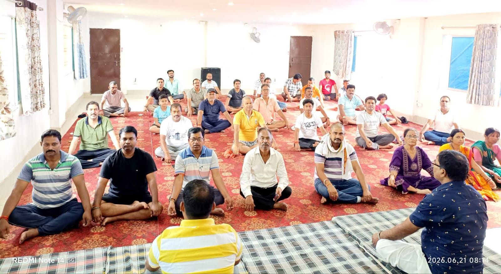सहरसा में अंतर्राष्ट्रीय योग दिवस पर भाजपा के 19 मंडलों में योग शिविर