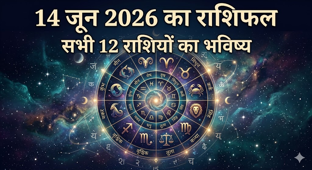 14 जून 2026 को वृषभ राशि में सूर्य और चंद्रमा की युति से बदलेगा सभी 12 राशियों का भाग्य