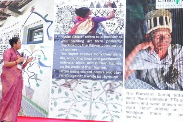 IITM बेंगलुरु में छत्तीसगढ़ पर्यटन मंडल का स्टॉल और बस्तर कला व इको-टूरिज्म की प्रदर्शनी