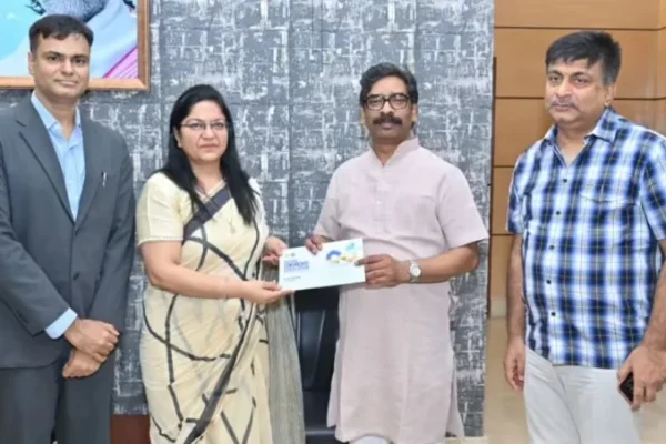 नई दिल्ली में आयोजित नेशनल स्टेकहोल्डर्स कंसल्टेशन के लिए मुख्यमंत्री हेमंत सोरेन को अधिकारियों ने दिया आमंत्रण।