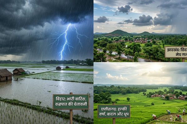 बिहार में 31 जुलाई को मूसलाधार बारिश का अलर्ट और मौसम विभाग का विस्तृत पूर्वानुमान