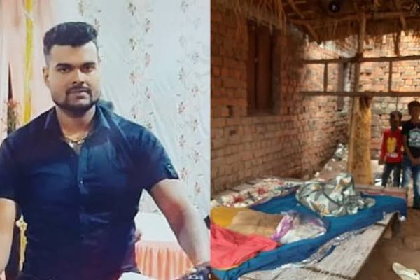 जमशेदपुर के मानगो में पुलिस बल जांच करते हुए जहां अपराधियों ने राहुल बच्चा की गोली मारकर हत्या कर दी।