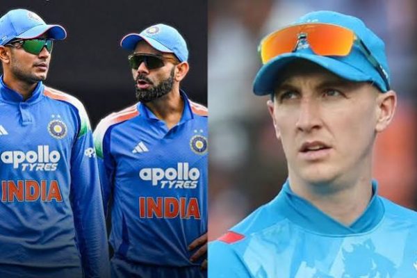 भारत और इंग्लैंड के बीच एजबेस्टन में खेले जा रहे पहले वनडे मैच में टॉस के दौरान दोनों कप्तान।
