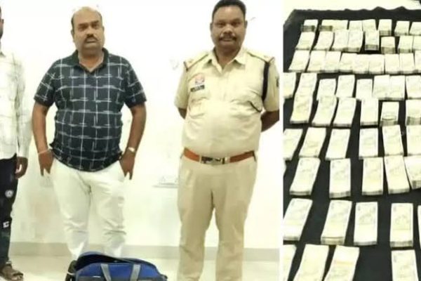 समता एक्सप्रेस से नागपुर RPF द्वारा जब्त 50 लाख कैश और 25 लाख के सोने की तस्वीर