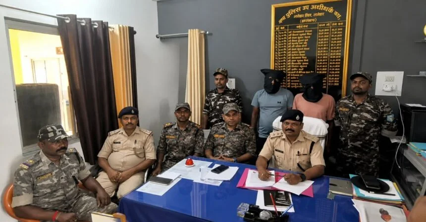 बरवाडीह में महिला पर हमला कर बच्चे को जंगल में छोड़ने वाले गिरफ्तार दो आरोपी