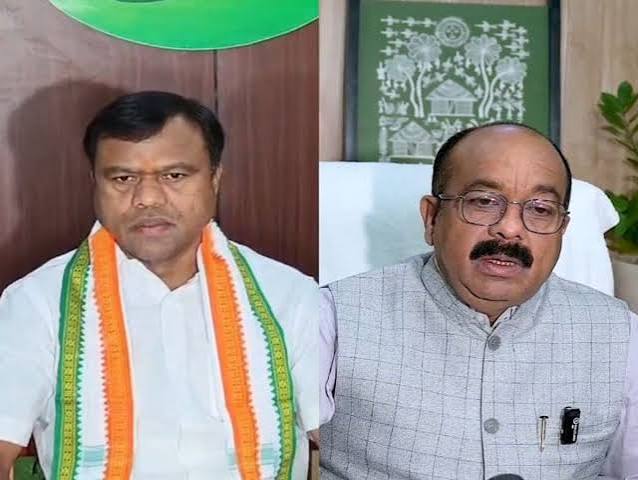 PDS राशन व्यवस्था और भाजपा नेताओं के बयानों पर हमला बोलते छत्तीसगढ़ कांग्रेस अध्यक्ष दीपक बैज।
