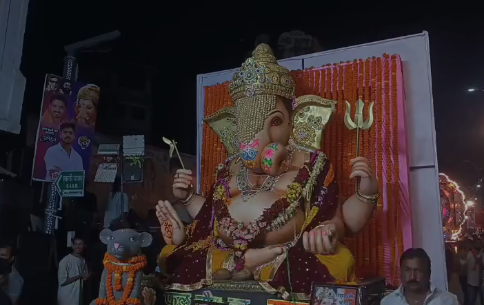राजनांदगांव में गणेश विसर्जन झांकी 25 नहीं, 26 सितंबर को