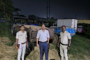 बोकारो में अवैध बालू परिवहन पर कार्रवाई, बालीडीह में 2 ट्रैक्टर जब्त