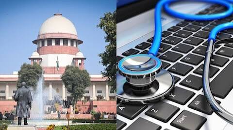नीट पेपर लीक मामले की सुनवाई के दौरान एनटीए दफ्तर का निरीक्षण करने का निर्देश देता सुप्रीम कोर्ट।