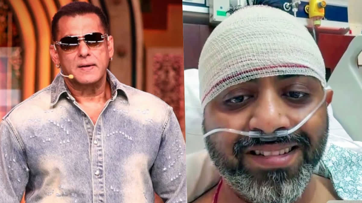 फ्लाईदुबई उड़ान के दौरान 180 यात्रियों की जान बचाने वाले कैप्टन स्मित मच्छार की वीरता की सराहना करते सलमान खान।
