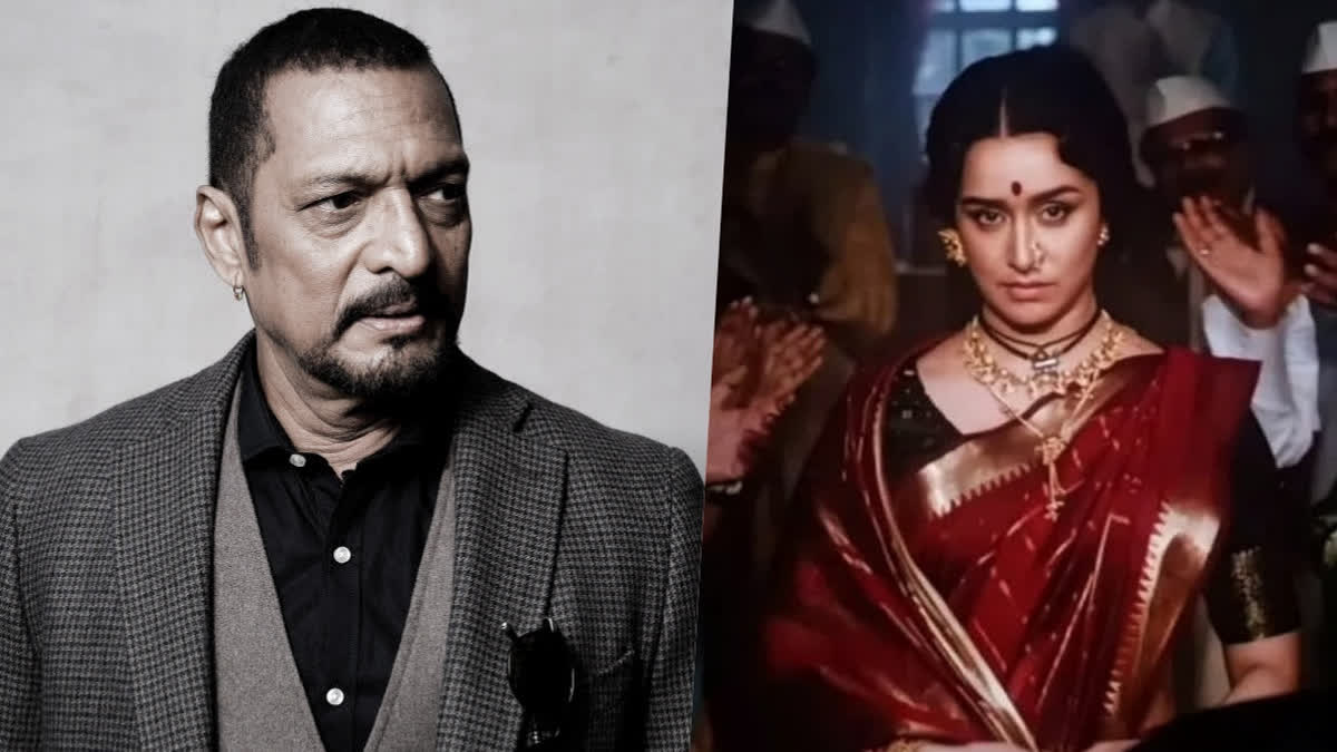 दिवंगत अभिनेता नाना पाटेकर और उनकी आगामी फिल्मों को दर्शाती एक कोलाज तस्वीर।