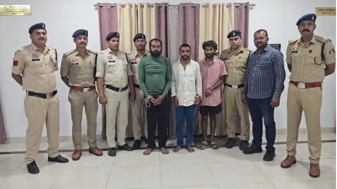 रायपुर में महिला हत्या का दो साल बाद खुलासा, तीन आरोपी गिरफ्तार