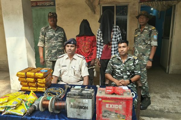 चंद्रपुरा में चोरी का खुलासा, दो आरोपी गिरफ्तार, सामान बरामद